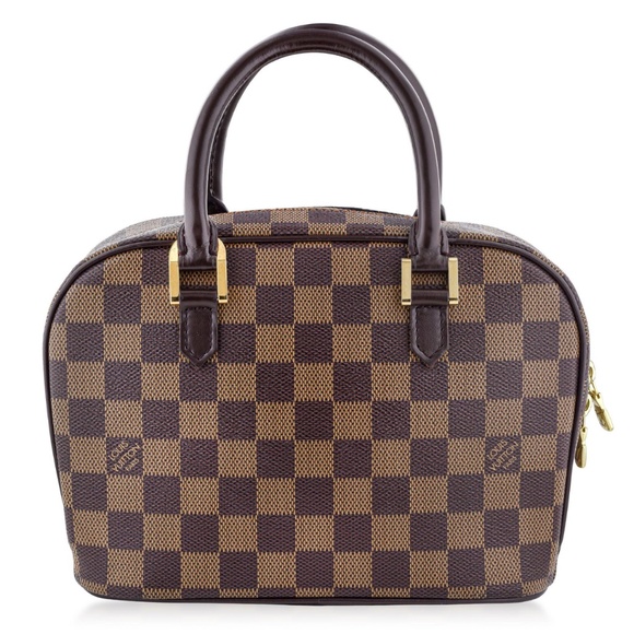 Authentic Louis Vuitton Damier Sarria Mini Leather Handbag N51286 w/DustBag - Picture 1 of 17